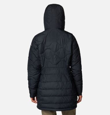 Women's Crown Point II Hooded Puffer Jacket, Color: Black, image 6