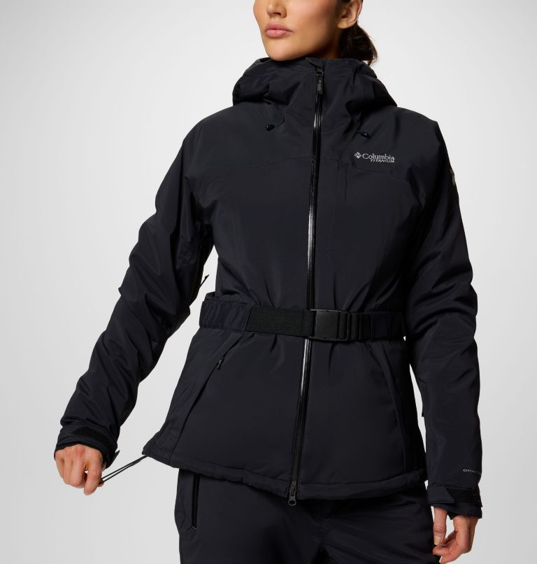Women's Cirque Bowl Insulated Waterproof Ski Jacket, Color: Black, image 8