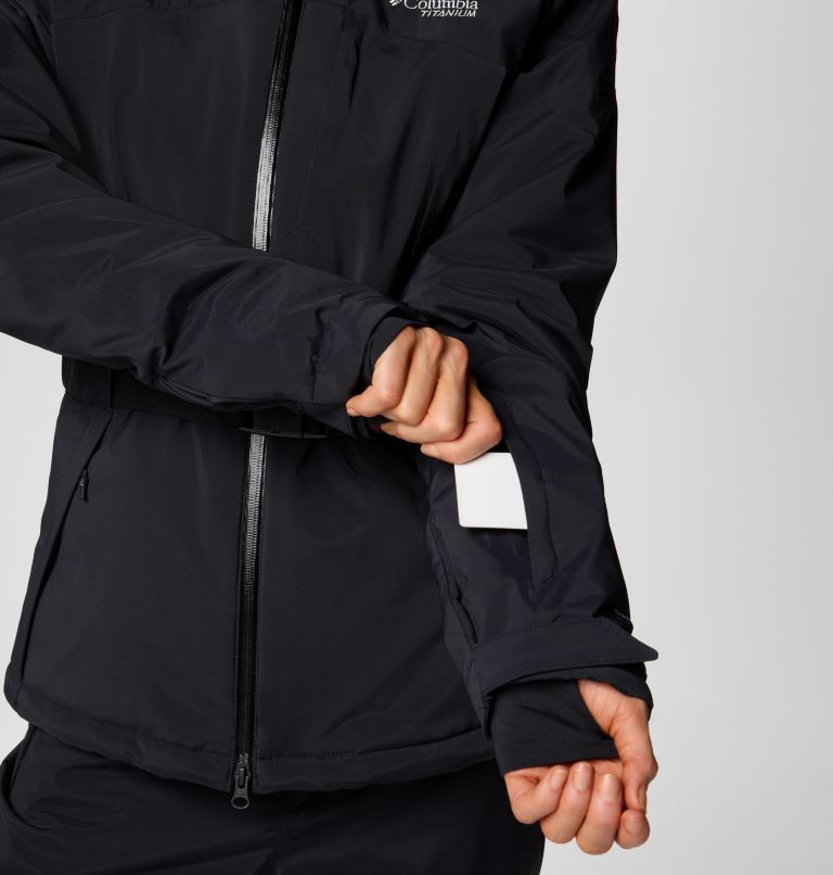 Women's Cirque Bowl Insulated Waterproof Ski Jacket, Color: Black, image 10