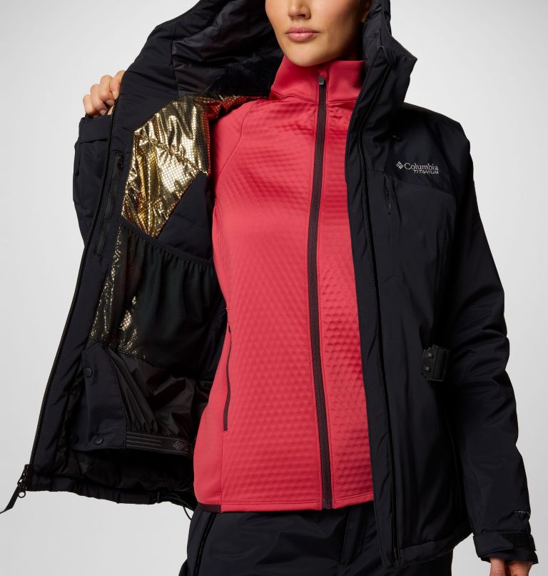 Women's Cirque Bowl Insulated Waterproof Ski Jacket, Color: Black, image 11