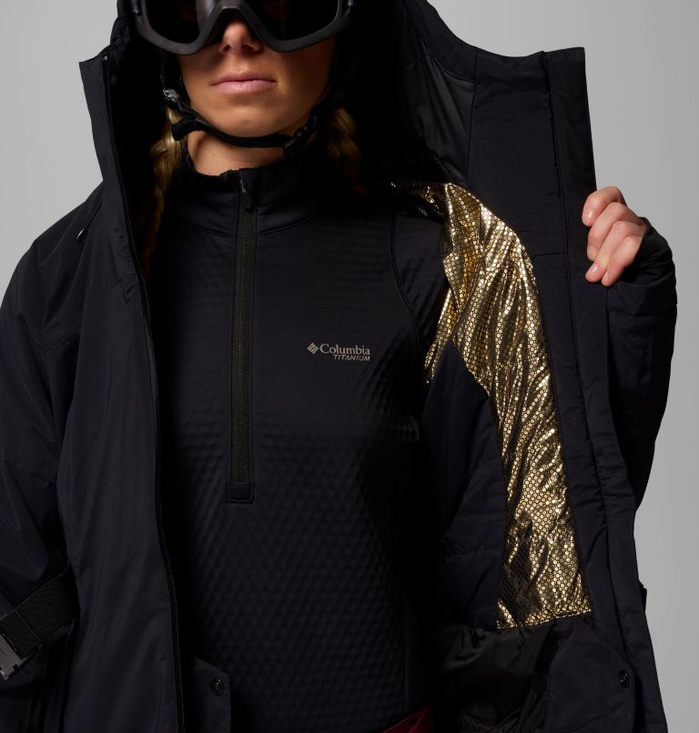 Women's Cirque Bowl Insulated Jacket, Color: Black, image 6