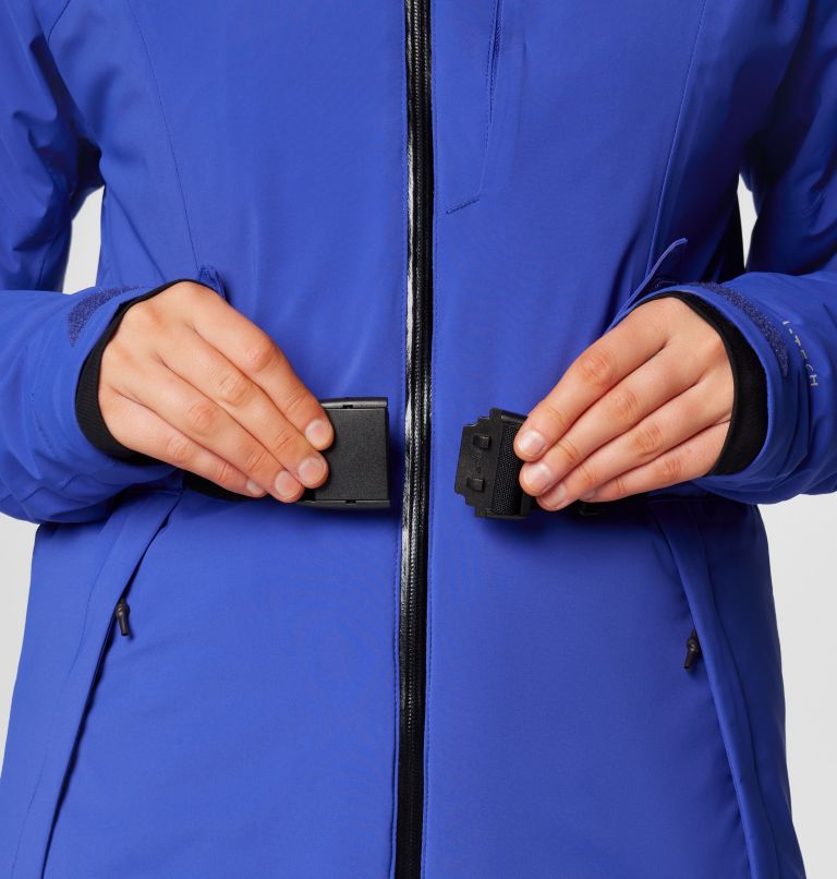 Women's Cirque Bowl Insulated Waterproof Ski Jacket, Color: Clematis Blue, image 14