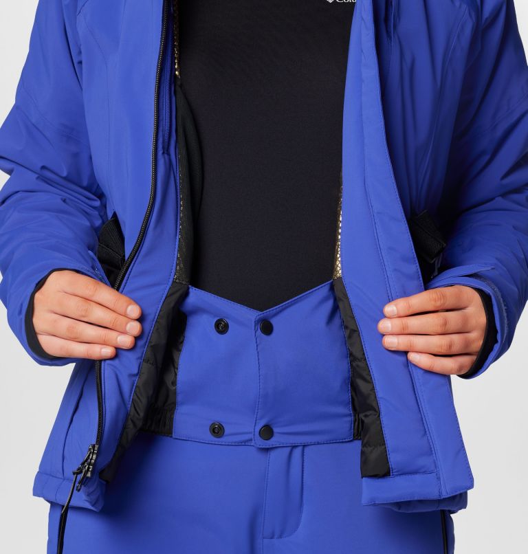 Women's Cirque Bowl Insulated Waterproof Ski Jacket, Color: Clematis Blue, image 7