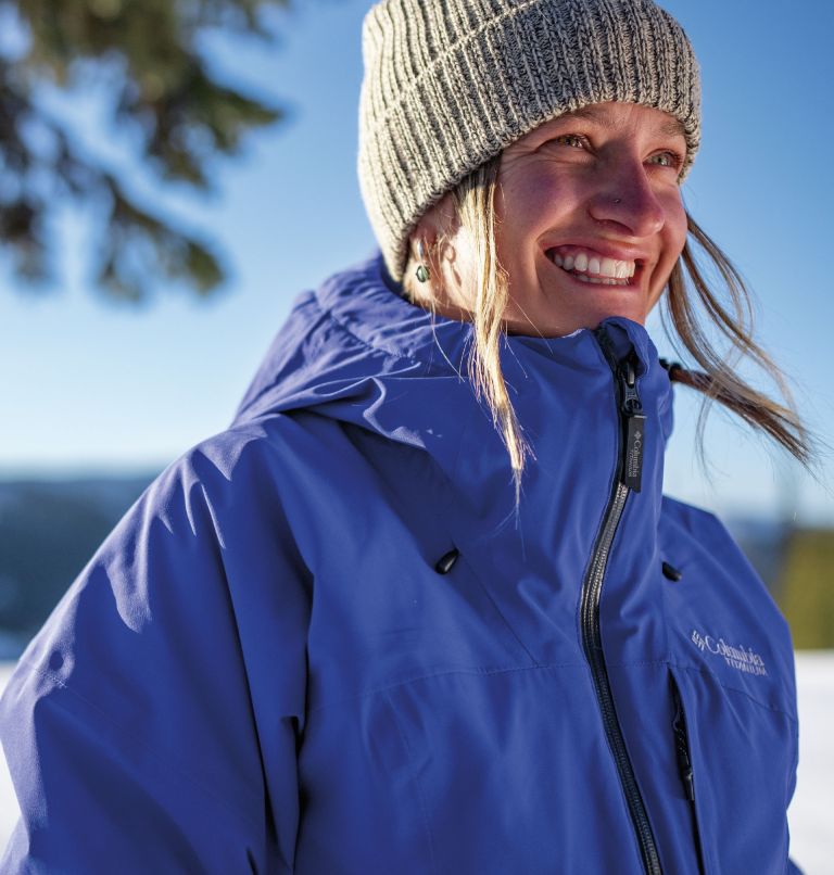 Women's Cirque Bowl Insulated Waterproof Ski Jacket, Color: Clematis Blue, image 15