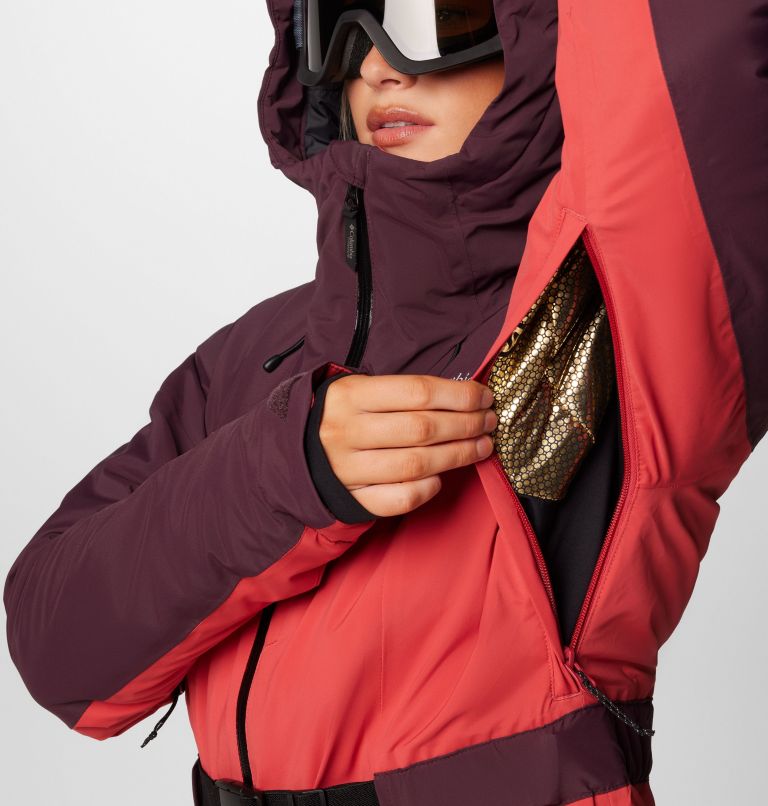 Women's Cirque Bowl Insulated Jacket, Color: Daredevil, Moonvista, image 9
