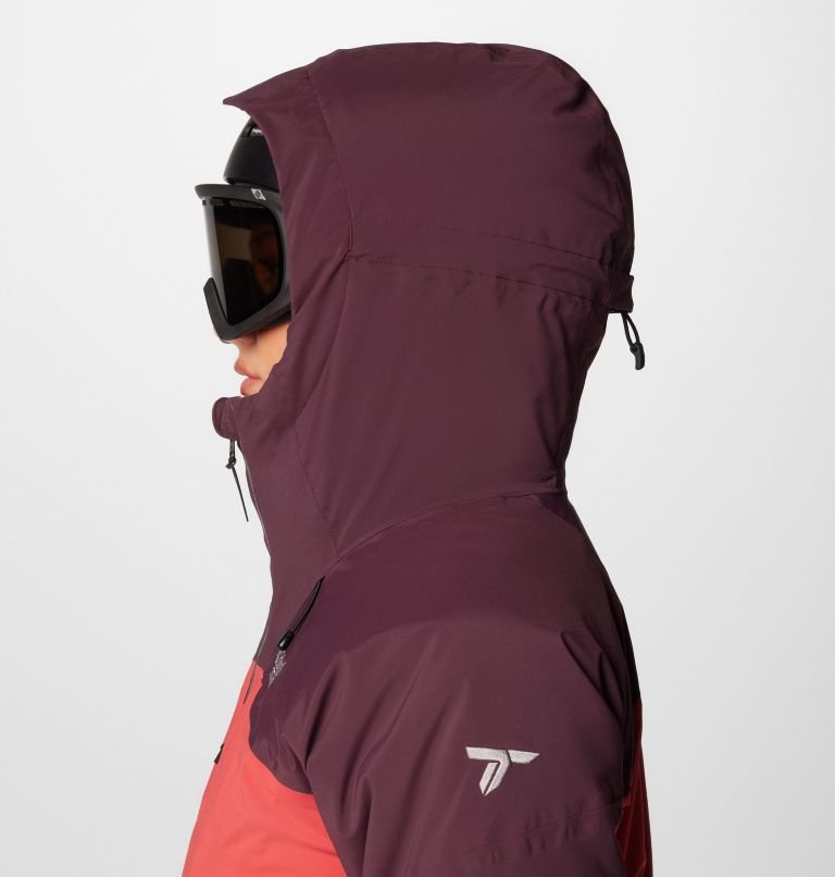 Women's Cirque Bowl Insulated Jacket, Color: Daredevil, Moonvista, image 10