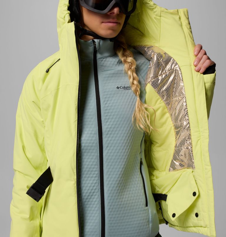 Women's Cirque Bowl Insulated Jacket, Color: Neon Light, image 6