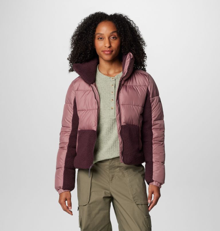 Manteau hybride en sherpa Leadbetter Point II pour femmes, Color: Fig, Moonvista, image 8
