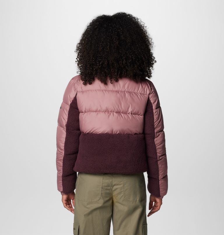 Leadbetter Point II Sherpa Hybrid Puffer-Jacke für Frauen, Color: Fig, Moonvista, image 2
