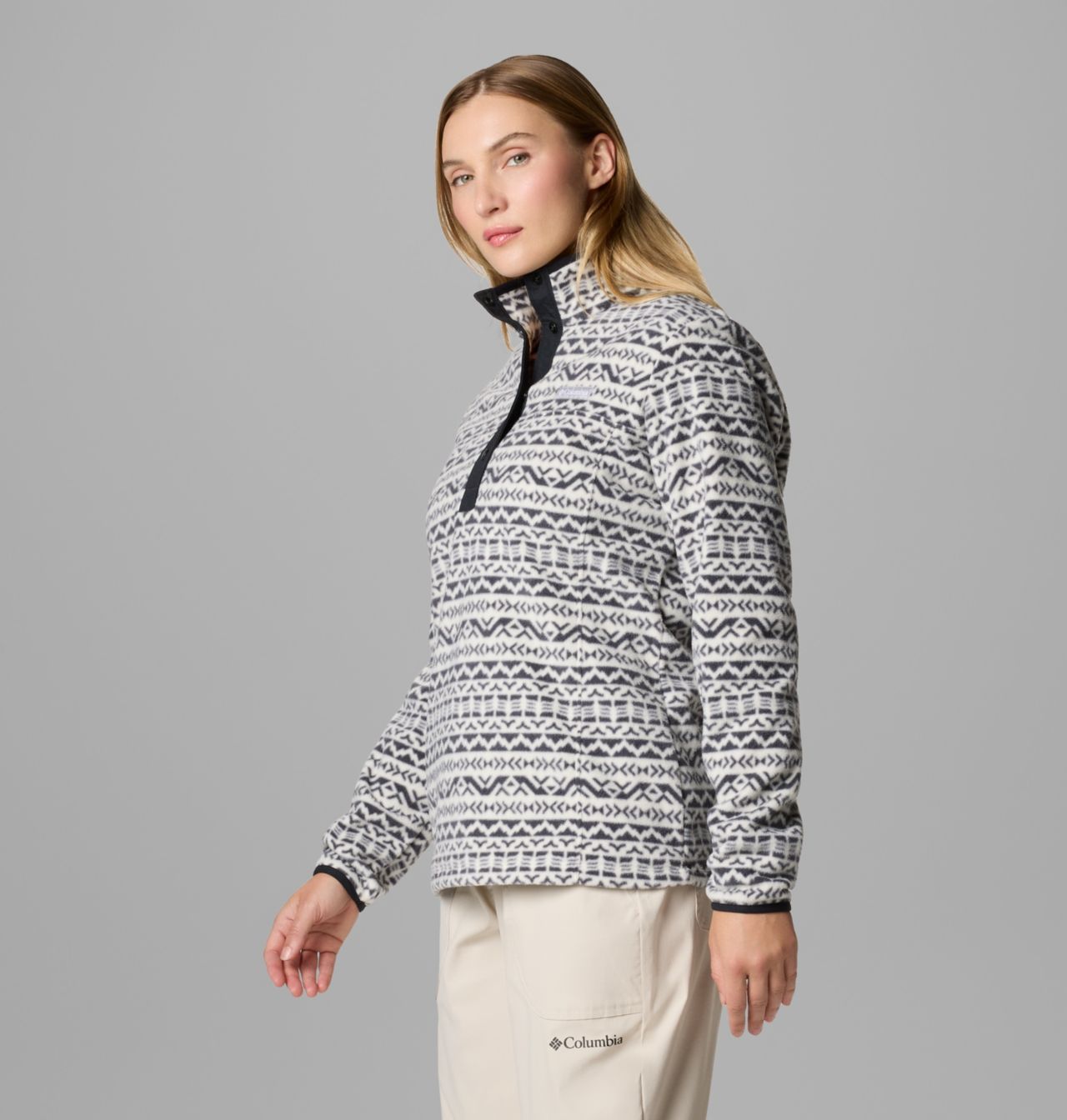 Women's Benton Springs™ Printed Half Snap Fleece Pullover 4