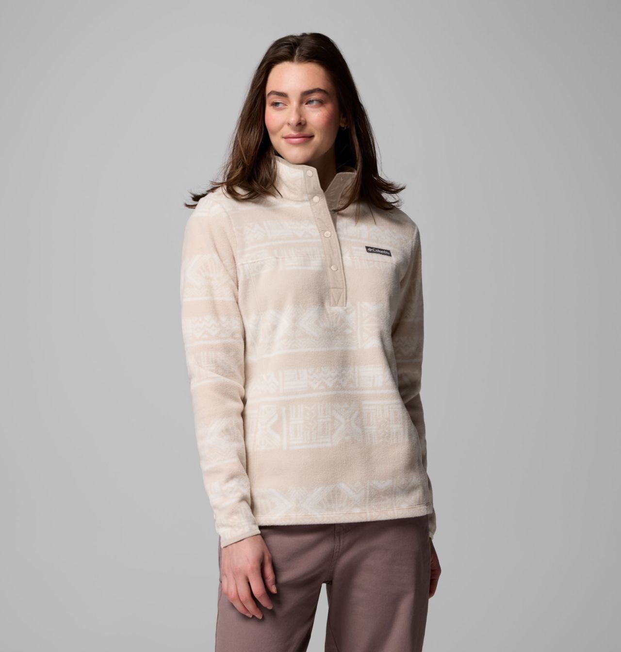 Women's Benton Springs™ Printed Half Snap Fleece Pullover 4