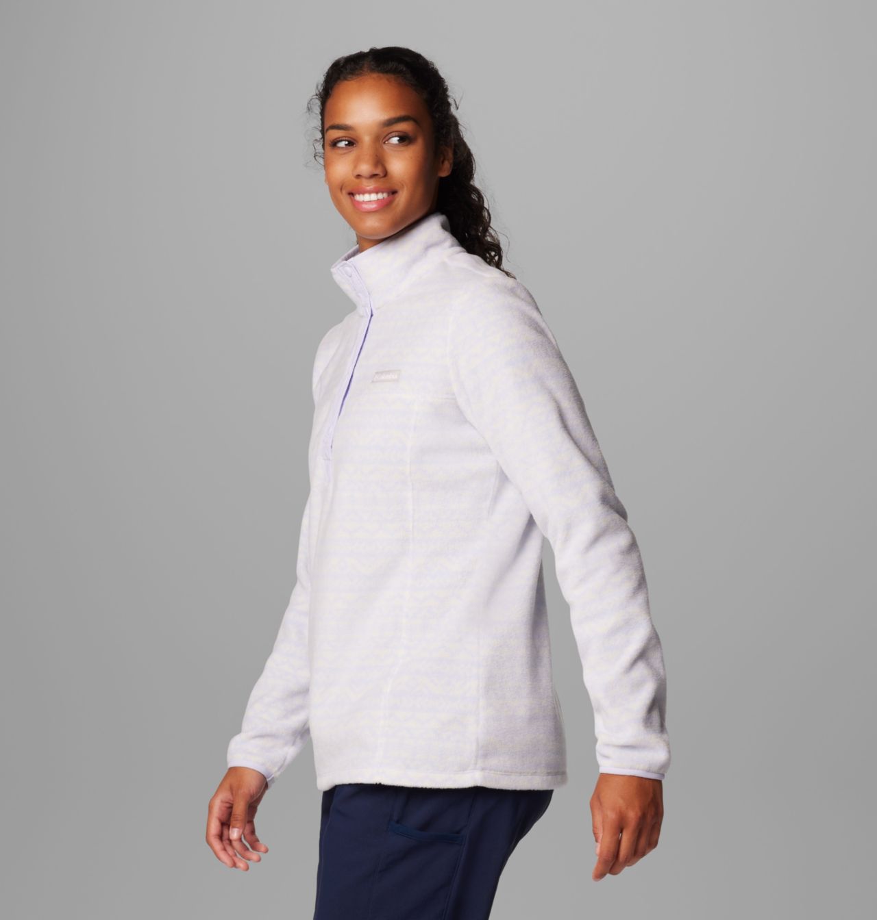 Women's Benton Springs™ Printed Half Snap Fleece Pullover 5