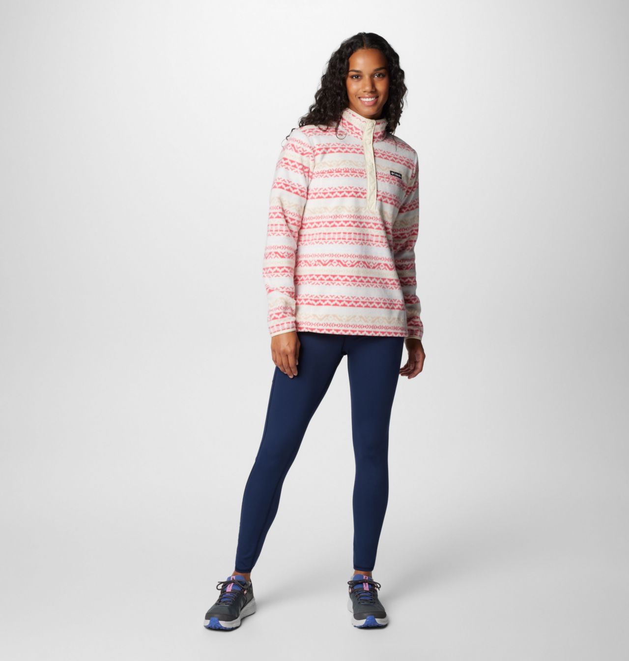 Women's Benton Springs™ Printed Half Snap Fleece Pullover 3