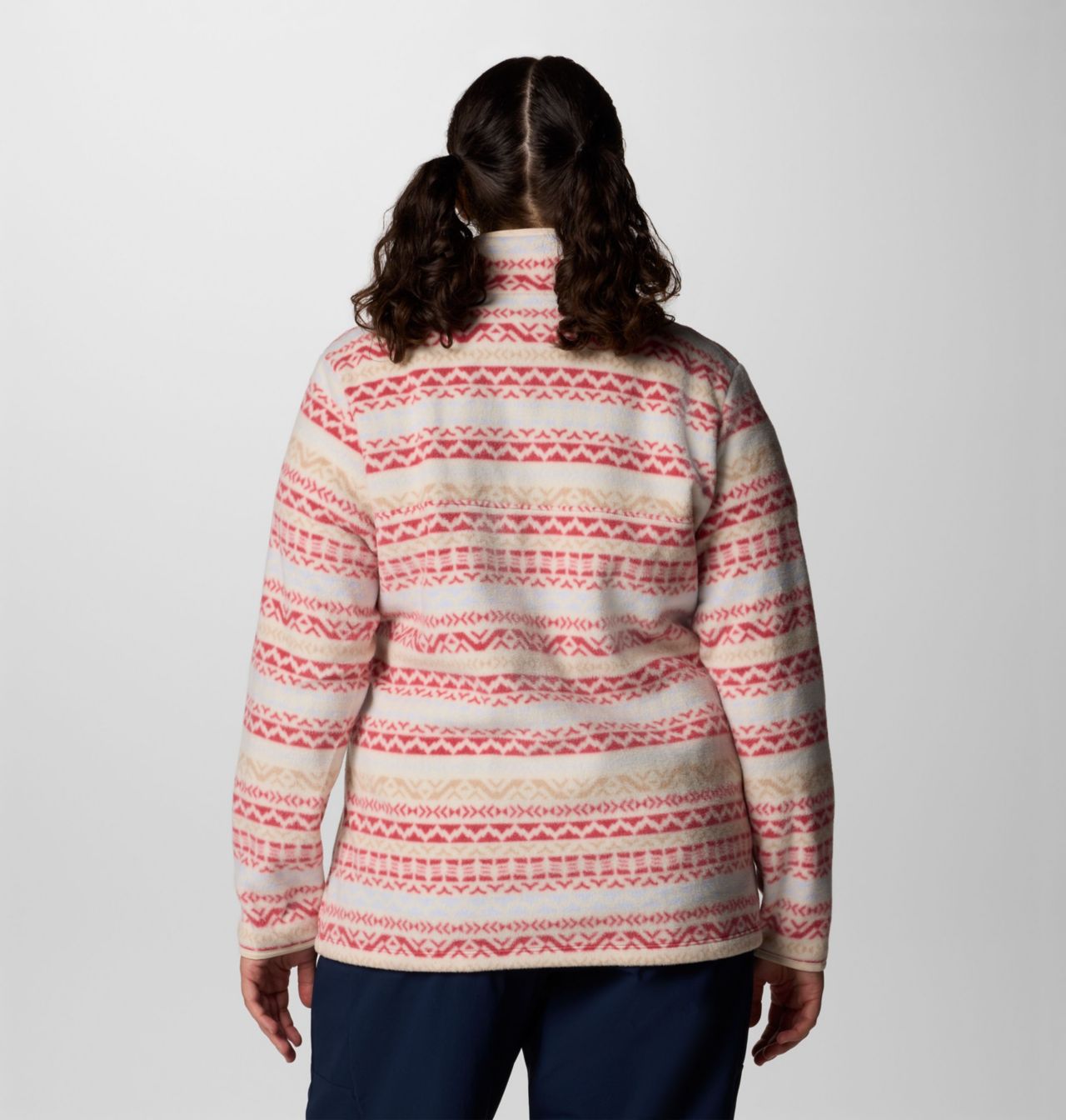 Women's Benton Springs™ Printed Half Snap Fleece Pullover - Plus Size 2