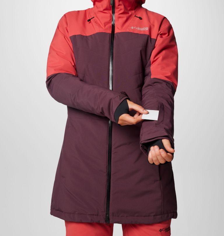 Women's Mount Bindo IV Insulated Jacket, Color: Moonvista, Daredevil, image 6