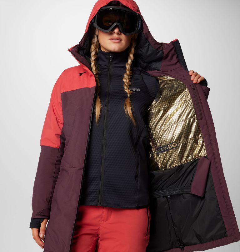 Women's Mount Bindo IV Insulated Jacket, Color: Moonvista, Daredevil, image 7