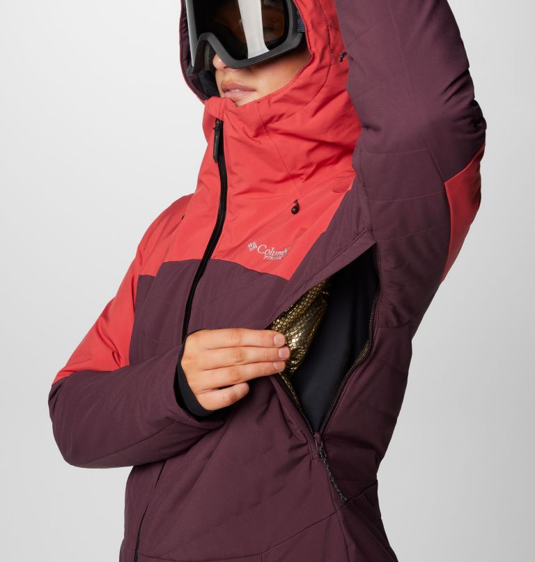 Women's Mount Bindo IV Insulated Jacket, Color: Moonvista, Daredevil, image 11