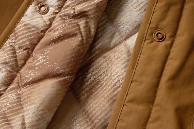 Close up of both sides of the jacket.