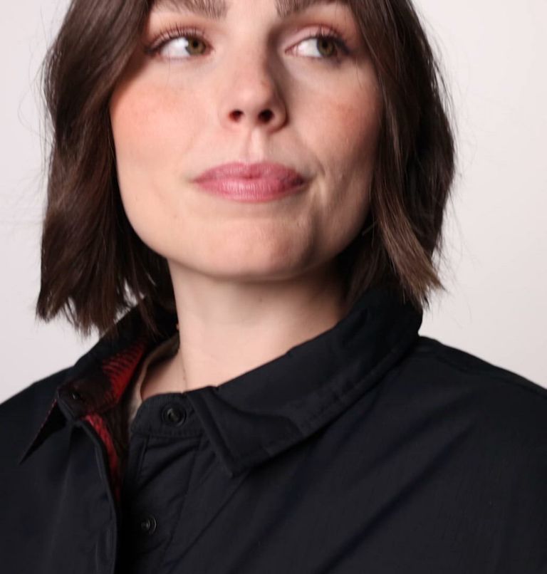 Women's Longhorn Ridge Reversible Shirt Jacket - Plus Size, Color: Black