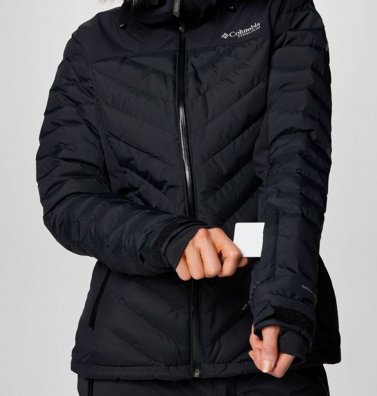 Women's Bird Mountain II Insulated Down Ski Jacket, Color: Black, image 11