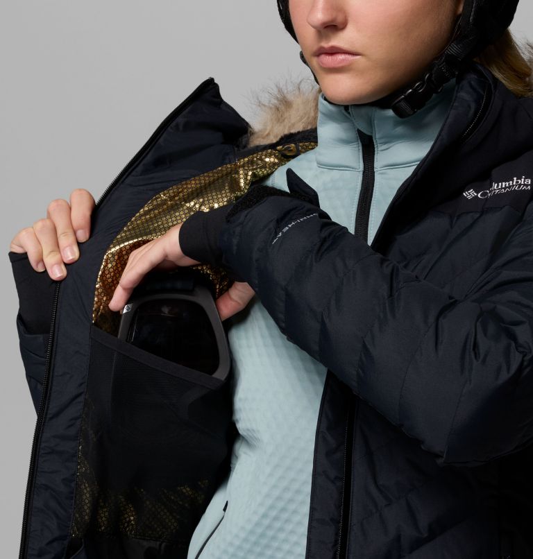 Women's Bird Mountain III Insulated Jacket, Color: Black, image 5
