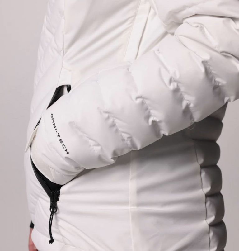Women's Bird Mountain II Insulated Down Ski Jacket, Color: White