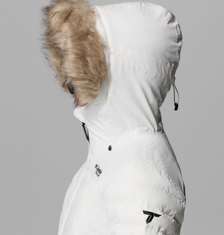 Women's Bird Mountain III Insulated Jacket, Color: Sea Salt, image 9