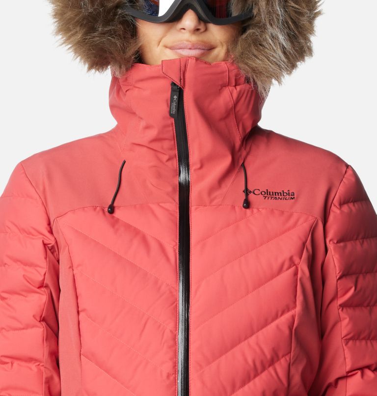 Women's Bird Mountain II Insulated Down Ski Jacket, Color: Daredevil, image 4