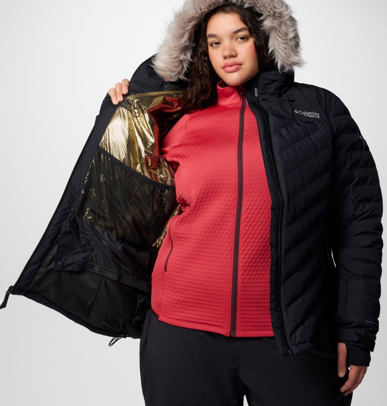 Women's Bird Mountain III Insulated Jacket - Plus Size, Color: Black, image 6