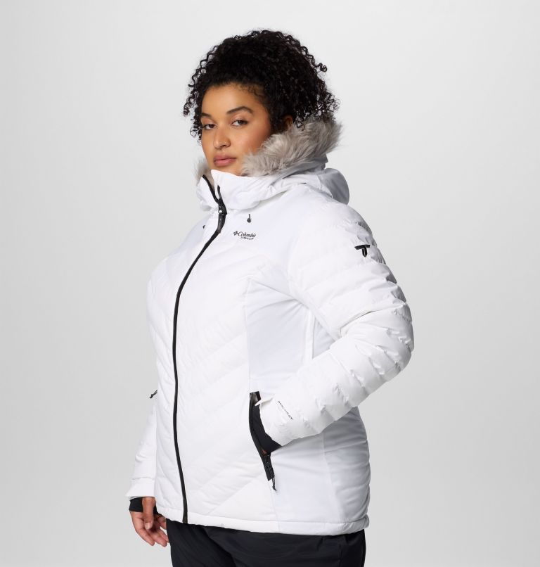 Women's Bird Mountain III Insulated Jacket - Plus Size, Color: White, image 4