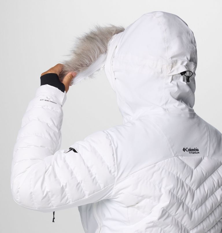 Women's Bird Mountain III Insulated Jacket - Plus Size, Color: White, image 8