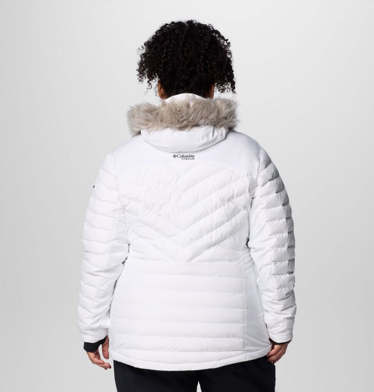 Women's Bird Mountain III Insulated Jacket - Plus Size, Color: White, image 2