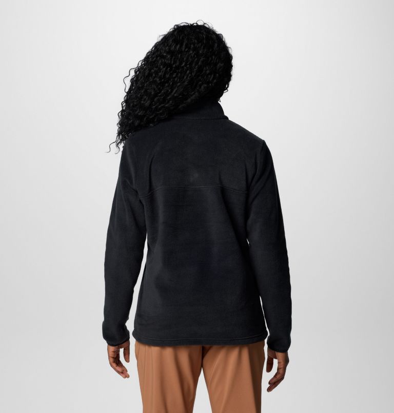 Women's Benton Springs Half Snap Pullover, Color: Black, image 2