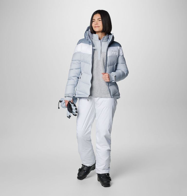 Women's Benton Springs Half Snap Pullover Fleece II, Color: Cirrus Grey Heather, image 3