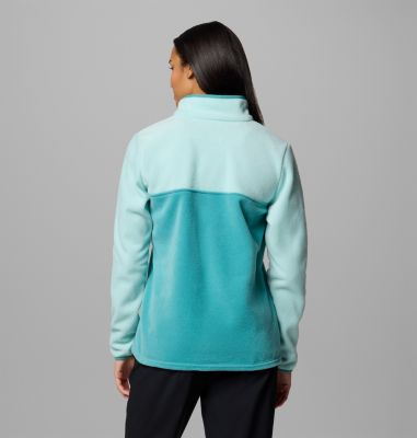 Sweat polaire pressionné Benton Springs femme, Color: Teal, Spray, image 6