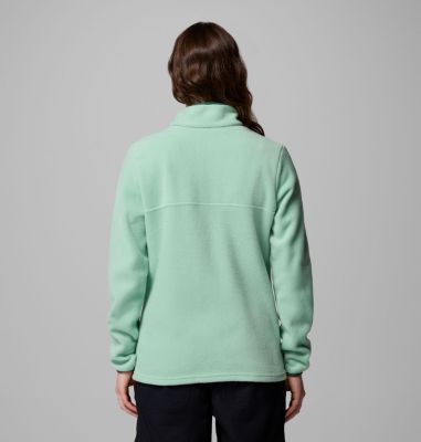 Benton Springs Half Snap Pullover für Frauen, Color: New Mint, Rain Forest, image 11