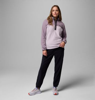 Women's Benton Springs Half Snap Pullover, Color: Lavender Pearl, Shale Purple, Shark, image 4