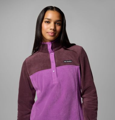 Sweat polaire pressionné Benton Springs femme, Color: Razzle, Moonvista, image 20