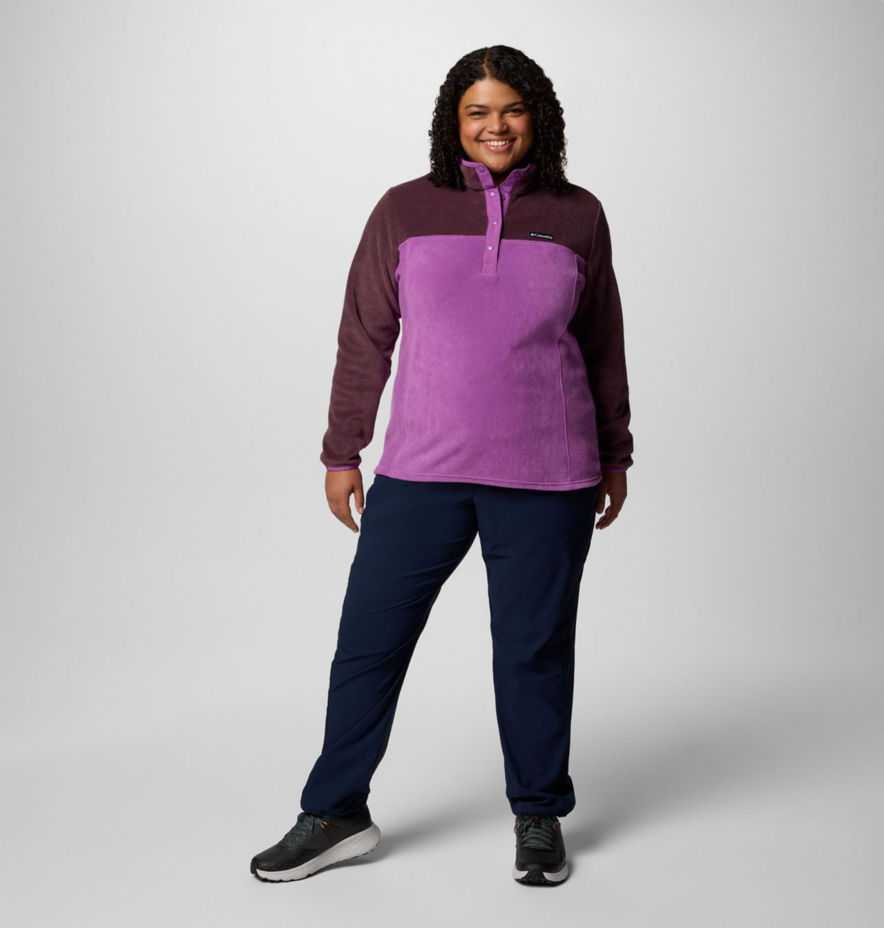 Women's Benton Springs™ Half Snap Pullover Fleece II - Plus Size 5