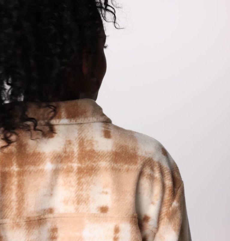 Surchemise Molletonnée Benton Springs Femme, Color: Camel Brown Omblur