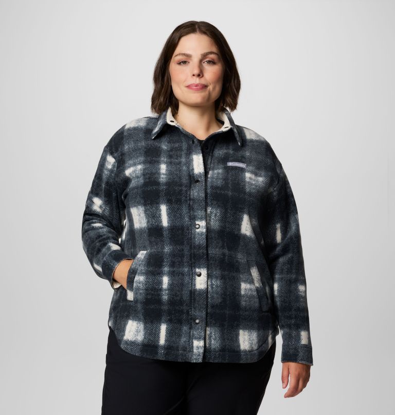 Women s Benton Springs Shirt Jacket II Plus Size Columbia Sportswear