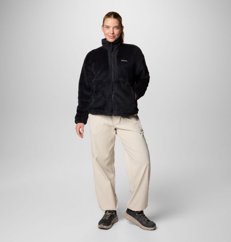 Women's Boundless Discovery Sherpa Full Zip II Jacket, Color: Black, image 3