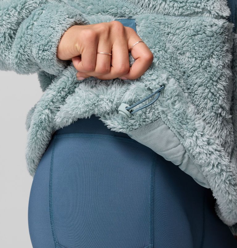 Women's Boundless Discovery Sherpa Full Zip II Jacket, Color: Crushed Blue, Everblue, image 8
