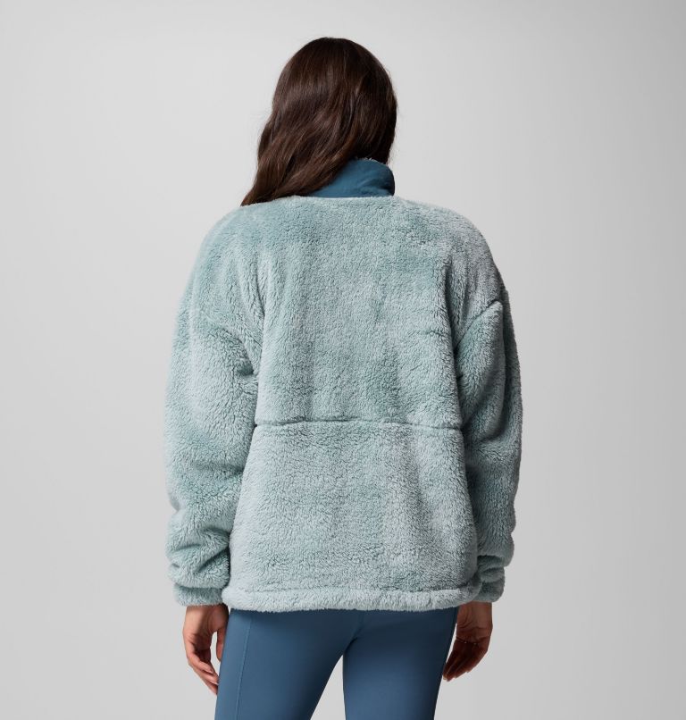 Women's Boundless Discovery Sherpa Full Zip II Jacket, Color: Crushed Blue, Everblue, image 3