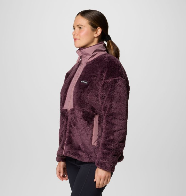 Women's Boundless Discovery Sherpa Full Zip II Jacket, Color: Moonvista, Fig, image 4