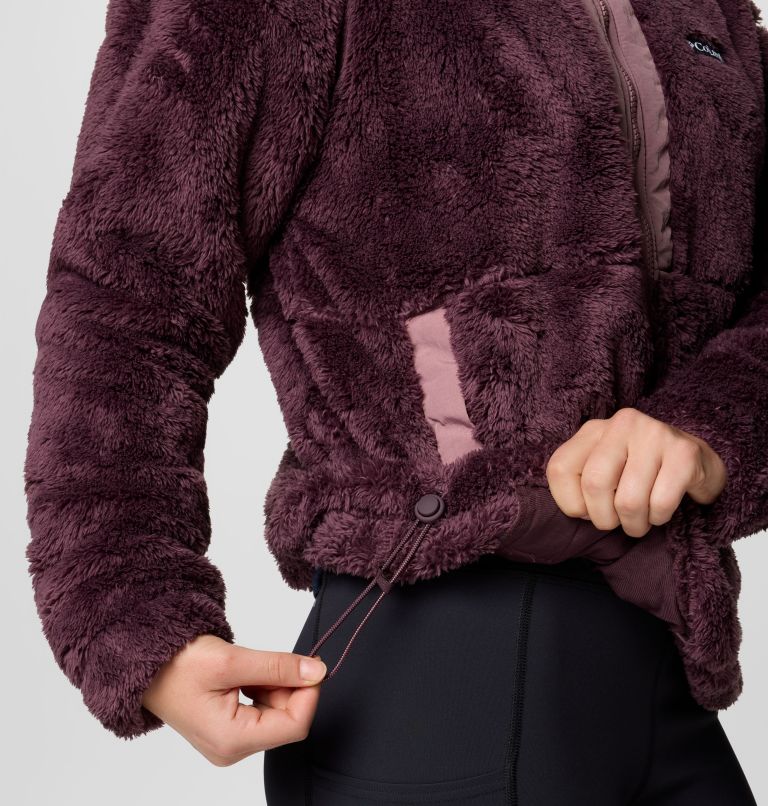 Women's Boundless Discovery Sherpa Full Zip II Jacket, Color: Moonvista, Fig, image 7