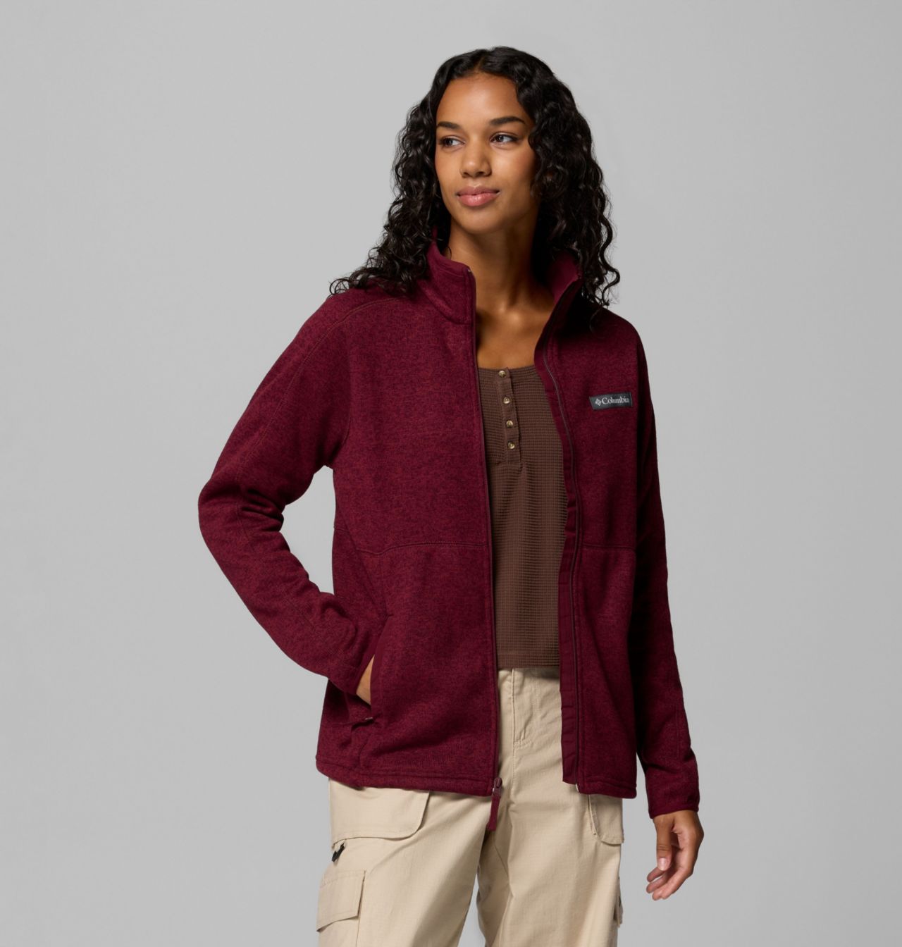 Women's Sweater Weather™ II Full Zip Jacket | 624 | L 5