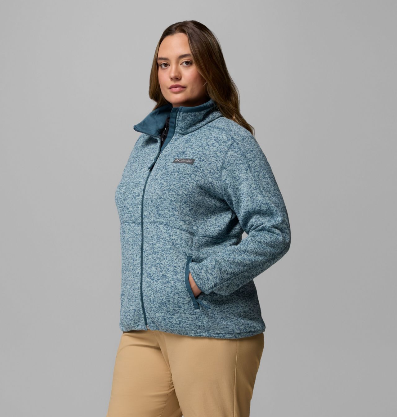 Women's Sweater Weather™ II Full Zip Jacket - Plus Size 4