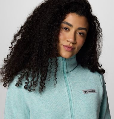 Giacca in pile Sweater Weather II da donna, Color: Spray Heather, image 8