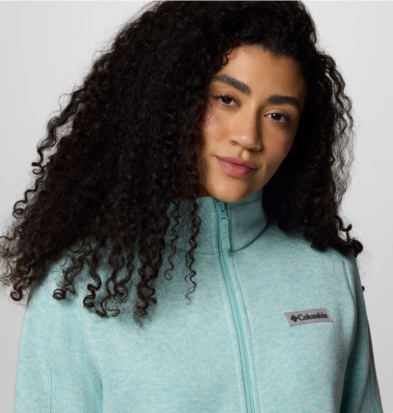 Sweater Weather II Fleecejacke für Frauen, Color: Spray Heather, image 4